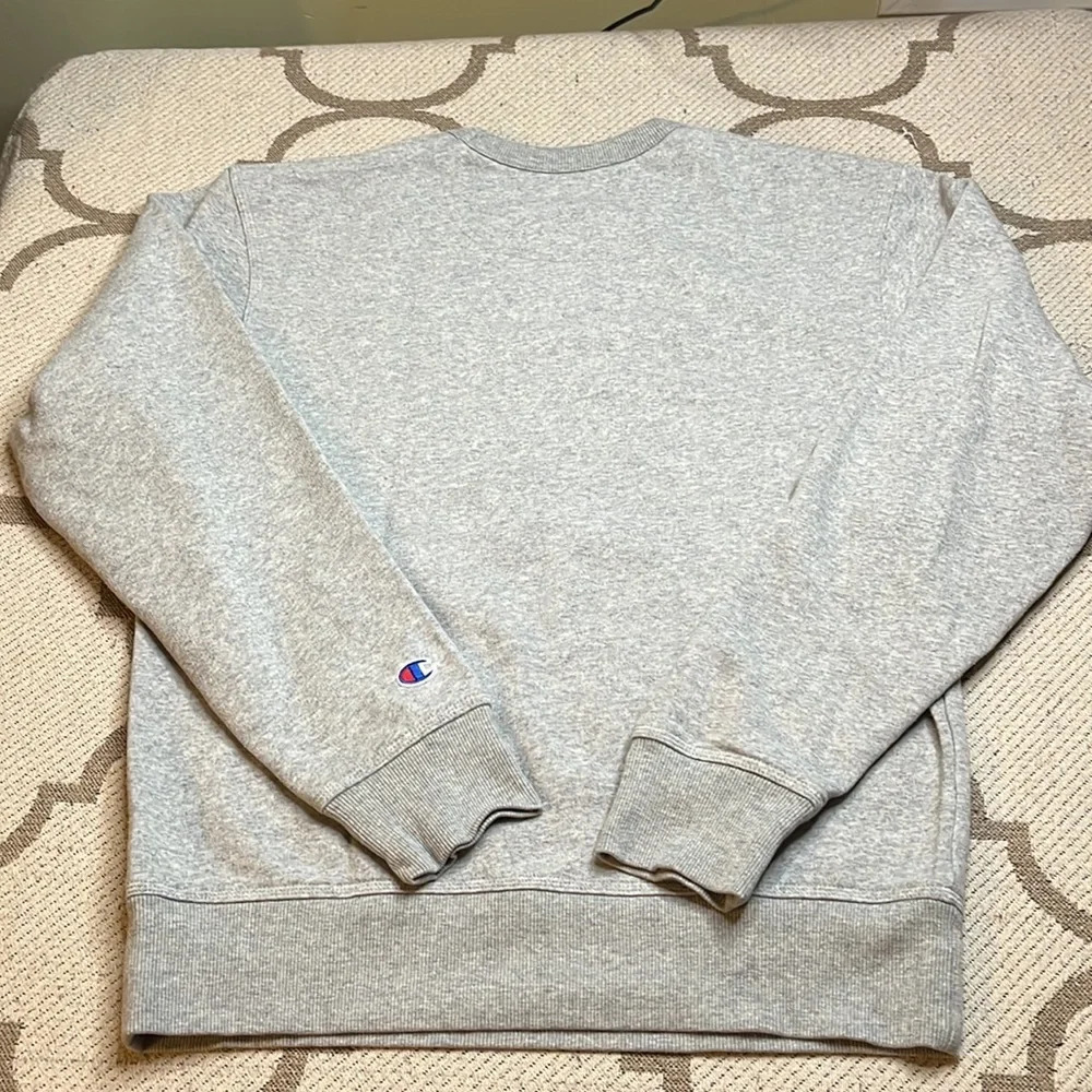 Champion men’s gray logo sweatshirt - Picture 8 of 9